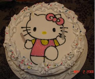  Kitty Birthday Cake on Hello Kitty  Happy Birthday   I Saw It